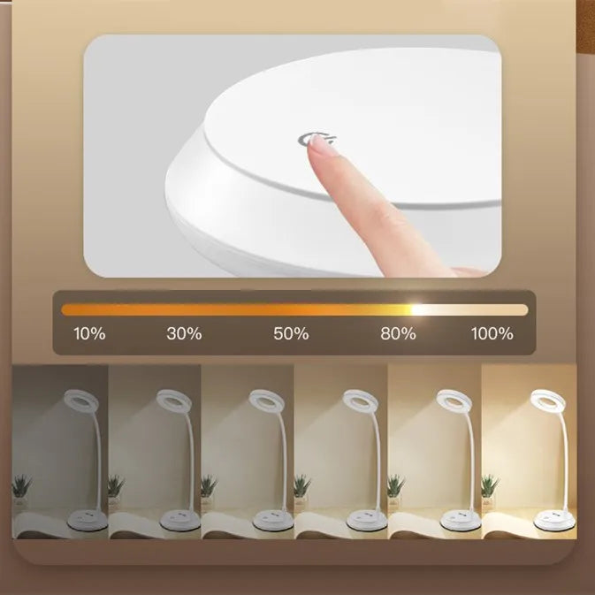 4.8W Flexible Touchable LED Desk Lamp