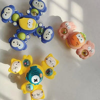 3Pcs Animal Shape Baby Spinning Rattles