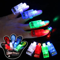 4Pcs Finger Projector Laser Beam Toy