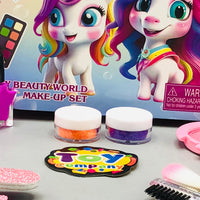 16Pcs Unicorn Magic Realistic Makeup Bag