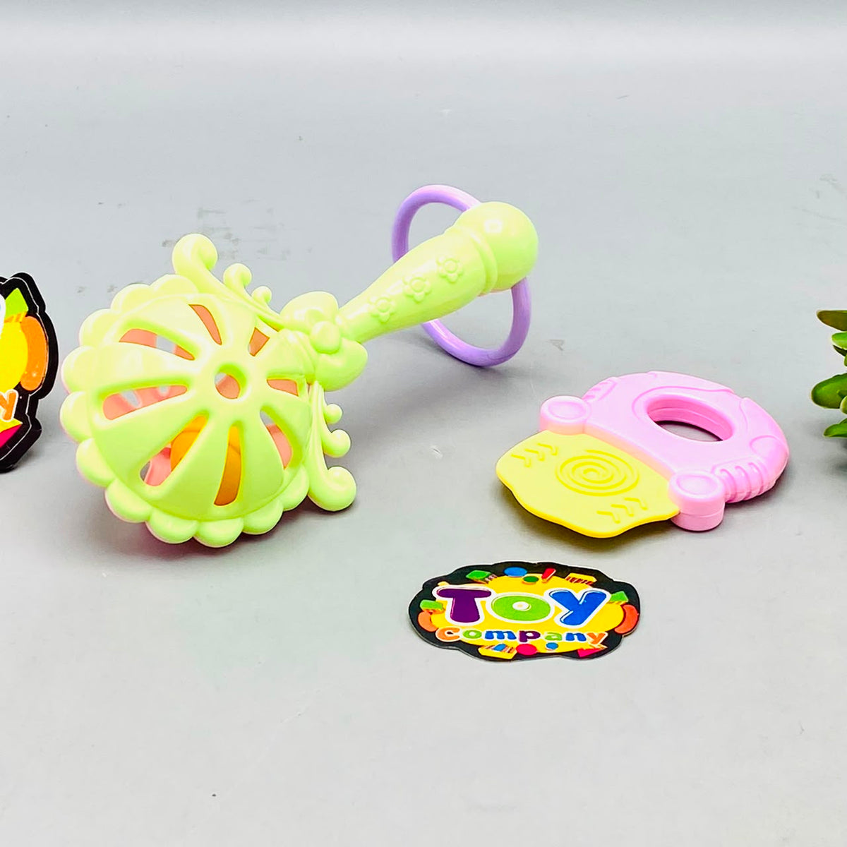 7Pcs Baby Premium Rattles & Teethers With Storage Box