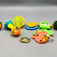 7Pcs Premium Baby Teether & Rattles Set
