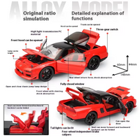 1:32 Diecast Honda Acura NSX Model Car