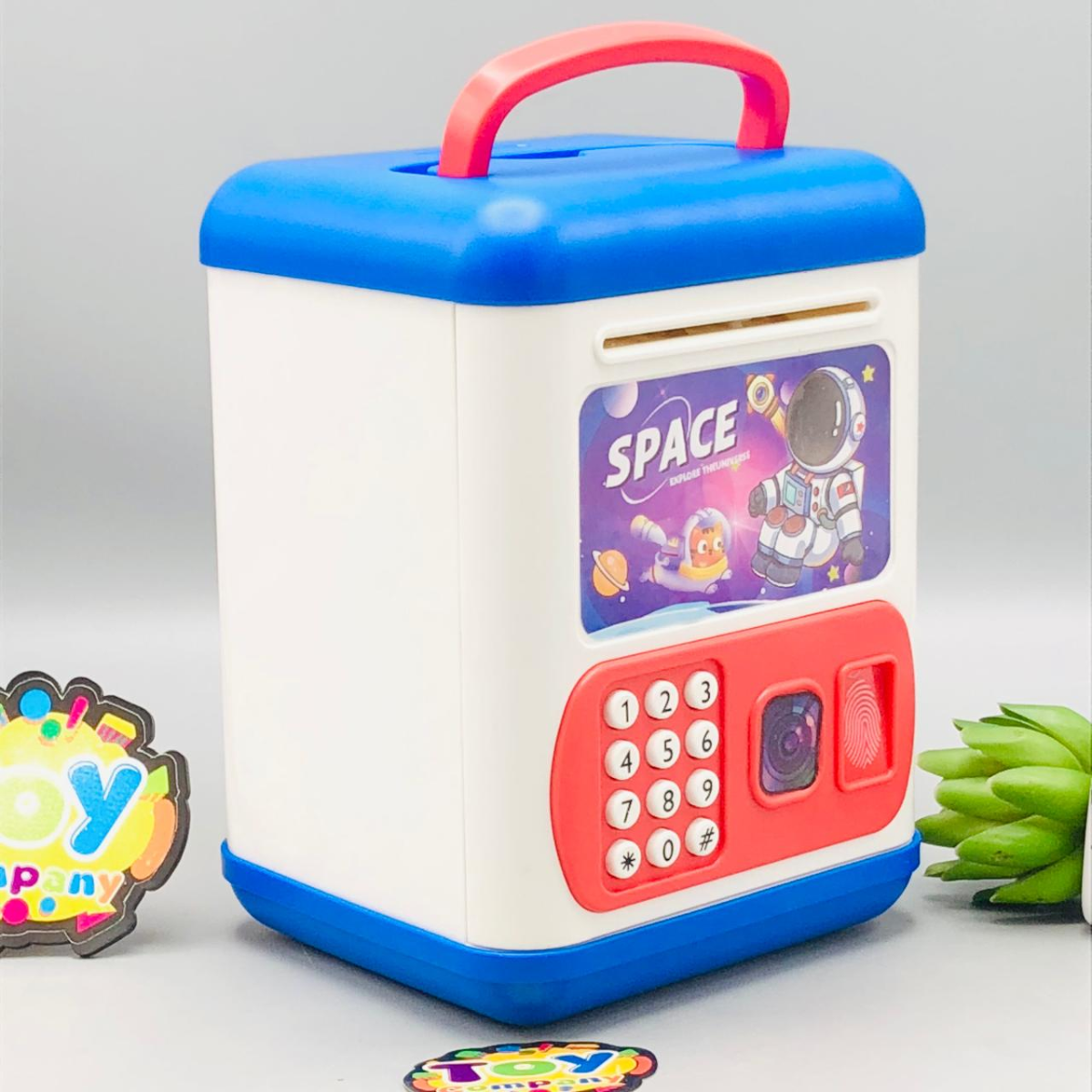 Spaceman Multi-functional Kids Money Saving ATM Machine