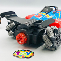 Remote & Watch Controlled Spiderman Themed Stunt Spray Car