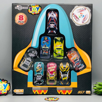 8Pcs Mini Inertial Cars Set