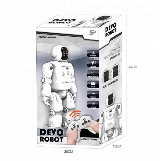 Remote & Induction Controlled Devo Robot