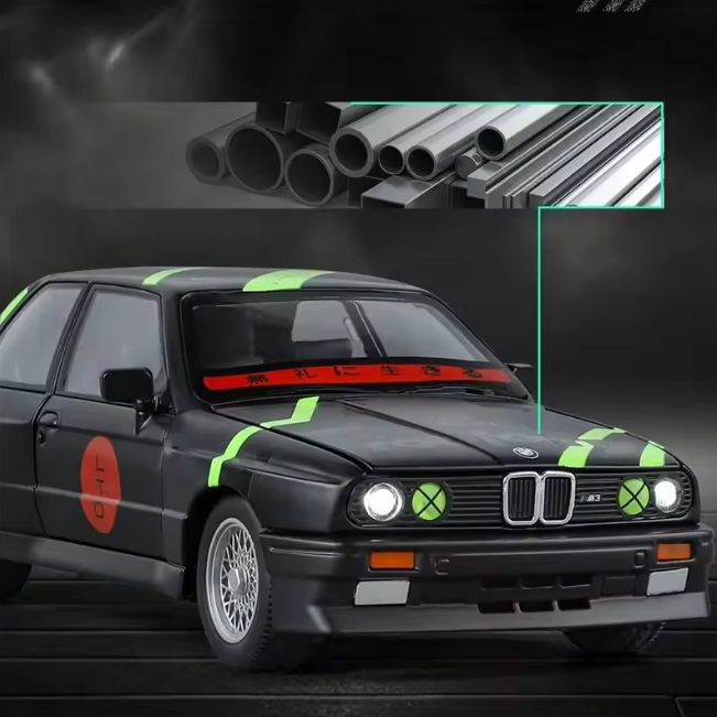 1:24 Diecast BMW M3 Modified Model Car