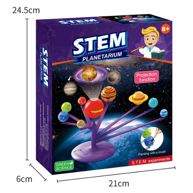 DIY Solar System Model Kit With Projection Function