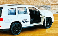 1:36 Diecast Mini Land Cruiser Off Road Model Car