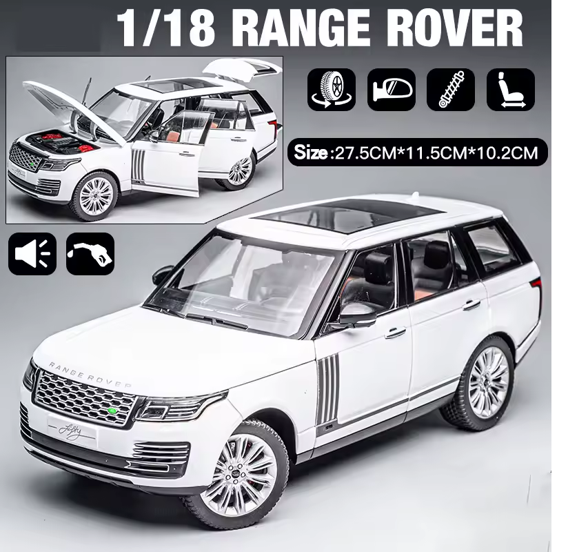 1:18 Diecast Range Rover Fifty Genuine Authorization Model 