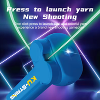 Rechargeable Glow-in-The-Dark Rope Light Shooter Toy