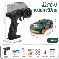 1:64 RC 2.4GHz Mini Drift Car