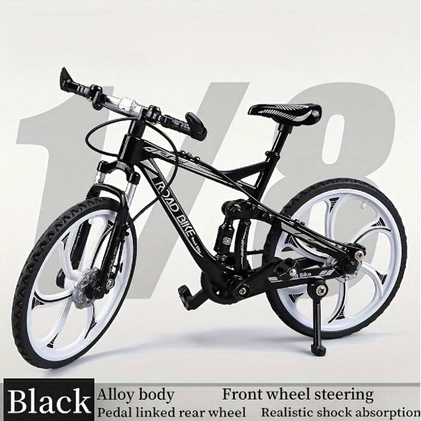 1:8 Diecast Bicycle Model - 1Pc