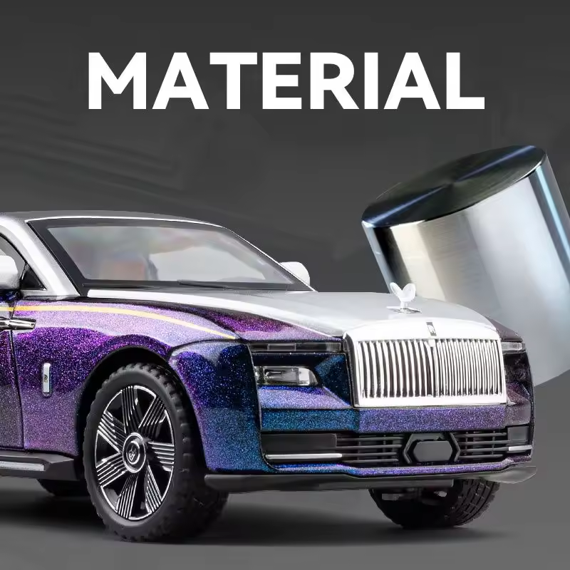 1:24 Diecast Rolls Royce Spector Model Car