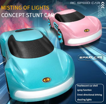 Electric RC Concept Stunt Spray Car