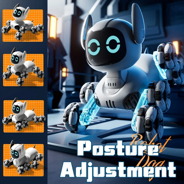 Electric RC 8 Wheels Stunt Dog