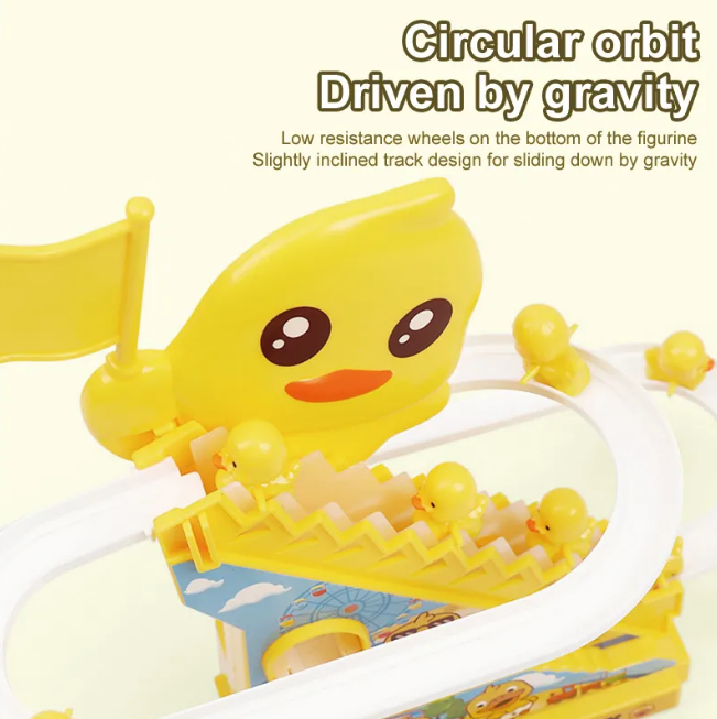 Electric Cute Little Duck Musical Track Set