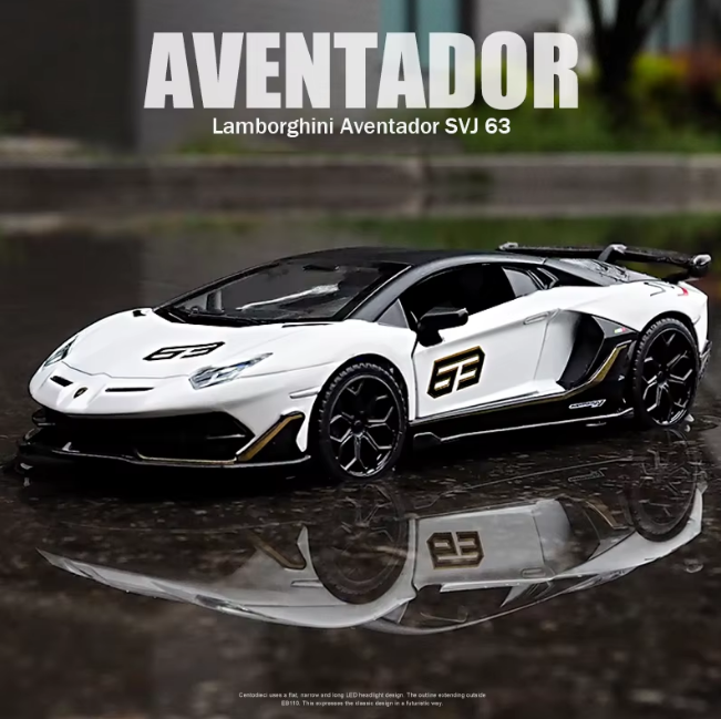 1:32 Diecast Lamborghini Aventador SVJ 63 Official Licensed Model