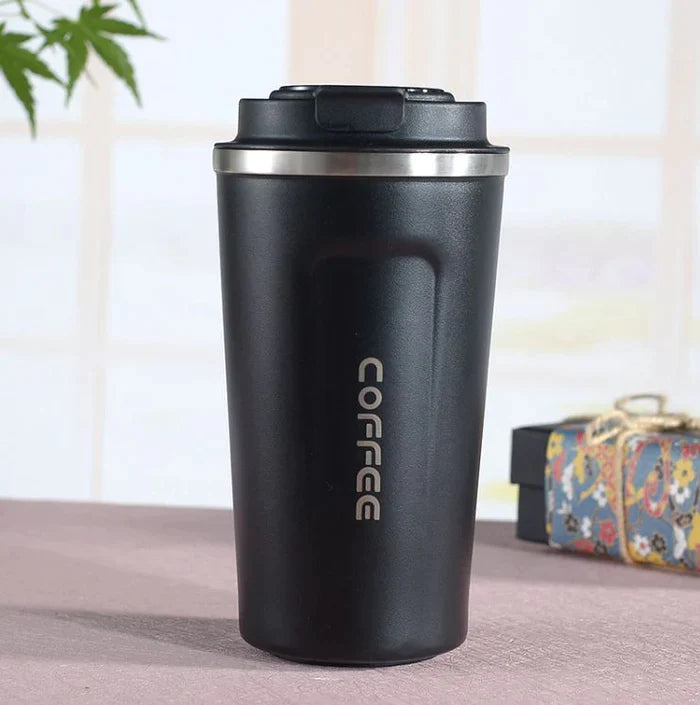510ml Stainless Steel Vacuum Coffee Mug Temperature Display