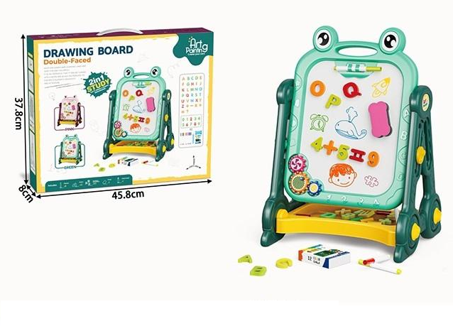 Premium Multifunctional Double-Sided Frog Drawing Board