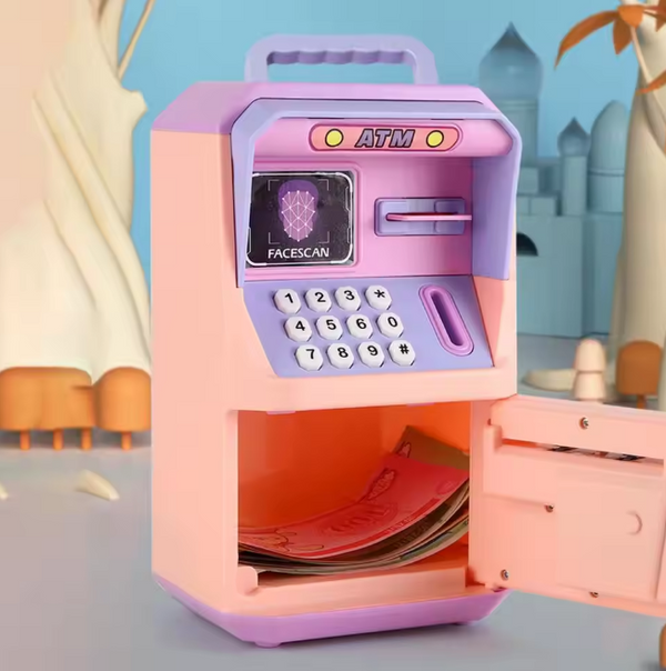 Kids Face Recognition Money Saving ATM Machine