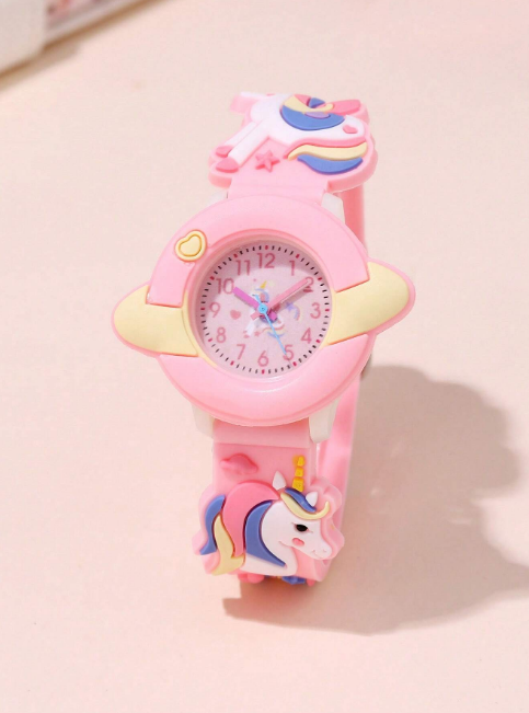 Unique Themed Silicon Strap Watch For Girls - Assortment