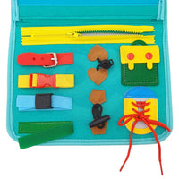 Montessori Dino 6 Pages Multi-functional Activity Busy Book