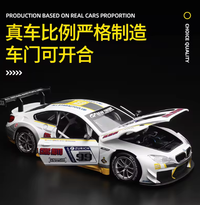 1:24 Diecast BMW M6 GT3 Official Licensed Model