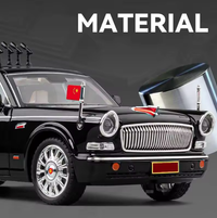 1:24 Diecast HongQi L9 Luxury Limousine Model