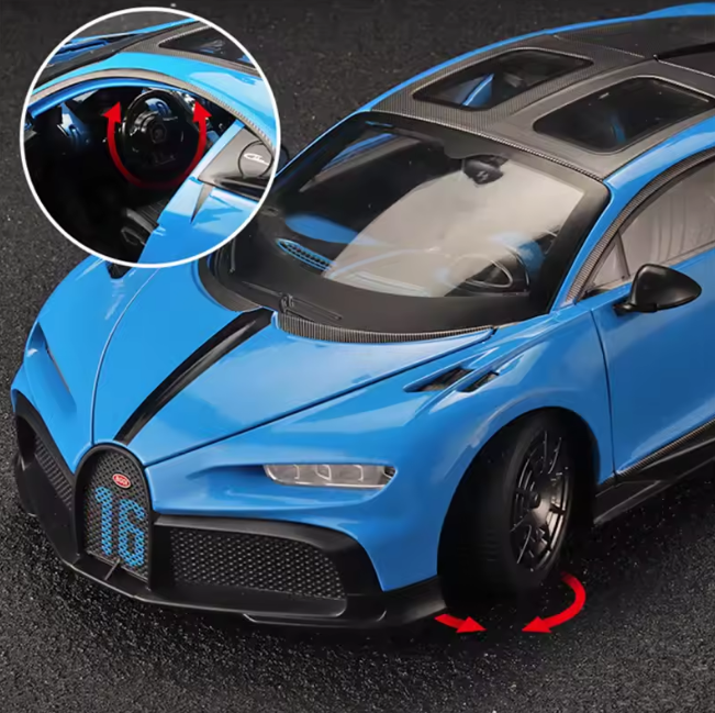 1:18 Diecast Bugatti Chiron Model Car