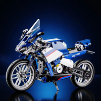 426Pcs DIY Tech Lego Bricks Racing Bike 