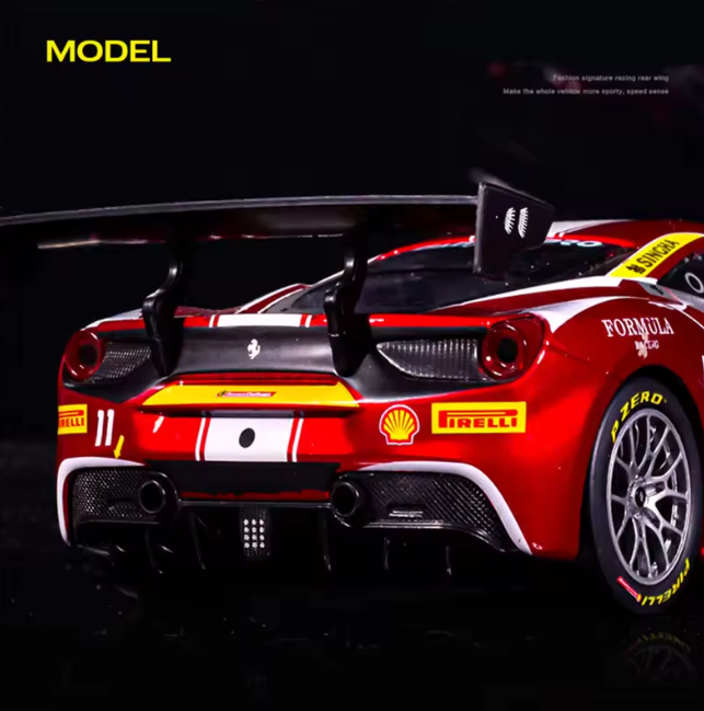 Bburago 1:24 Ferrari 488 Challenge Formula Racing 2017