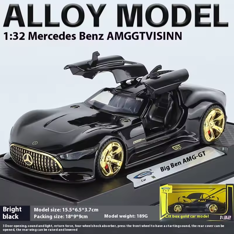 1:32 Diecast Mercedes Vision GT Model Car