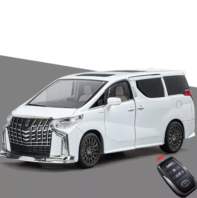 1:24 Diecast Toyota Alphard Van With Key