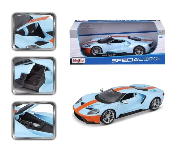 Maisto 1:18 Diecast 2019 Ford GT Model Car