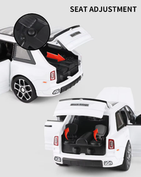 1:32 Diecast Rolls Royce Cullinan Model Car