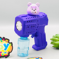Kids Unique Electronic Colorful Bubble Gun