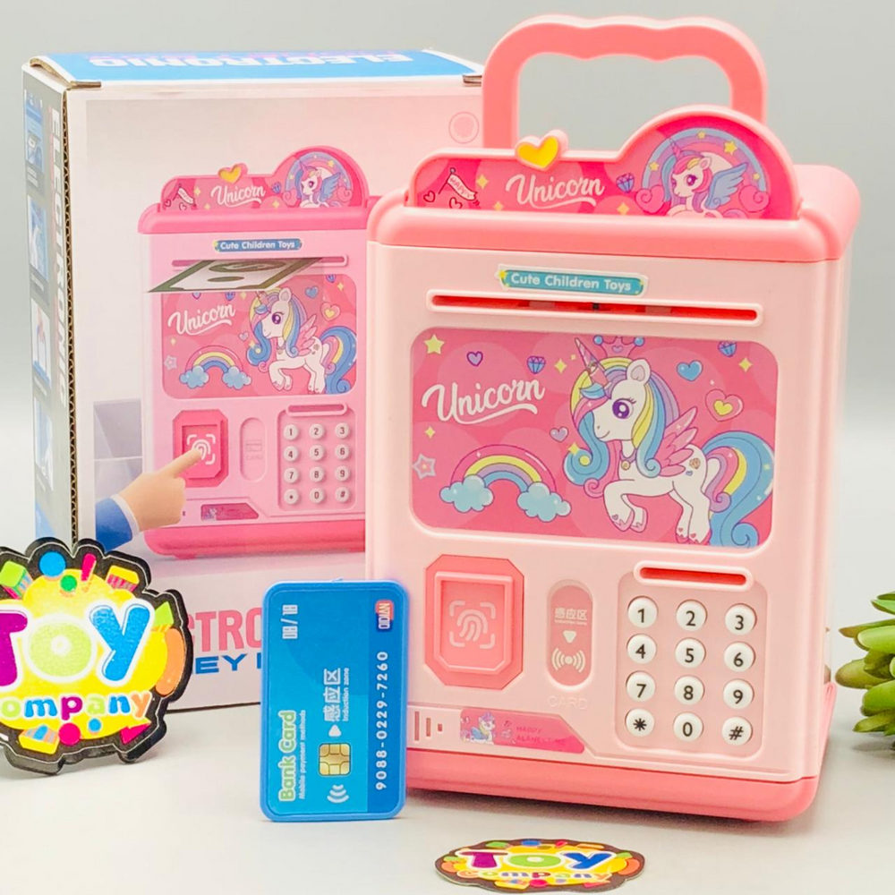 Unicorn Multi-functional Kids Money Saving ATM Machine