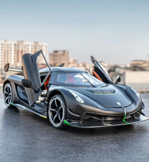 1:24 Diecast Koenigsegg Model Car With Smoke