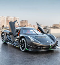 1:24 Diecast Koenigsegg Model Car With Smoke