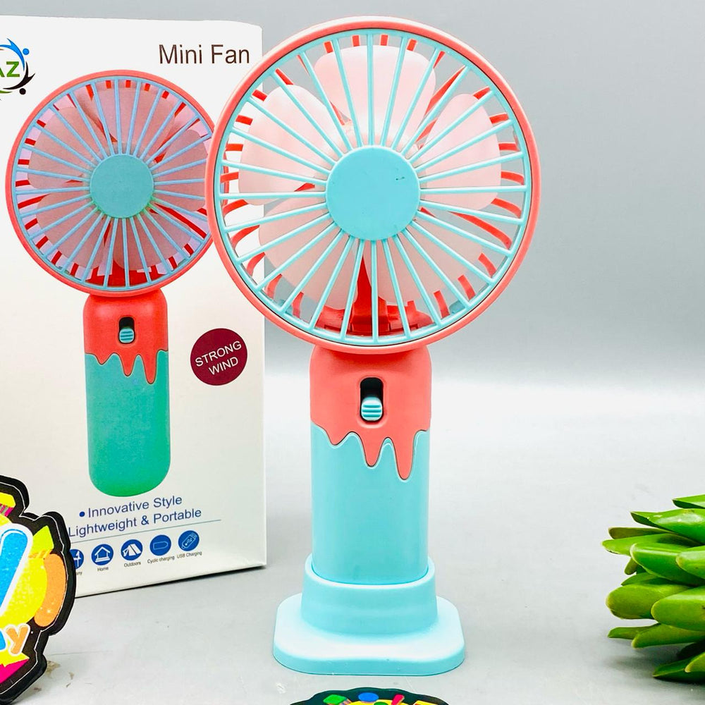7" Handheld & Rechargeable Cooling Fan