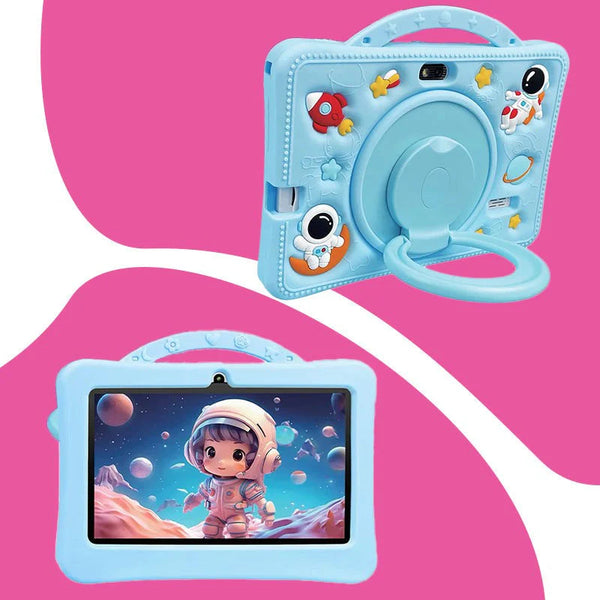 7 Inch Android Kids Learning Tablet - Blue