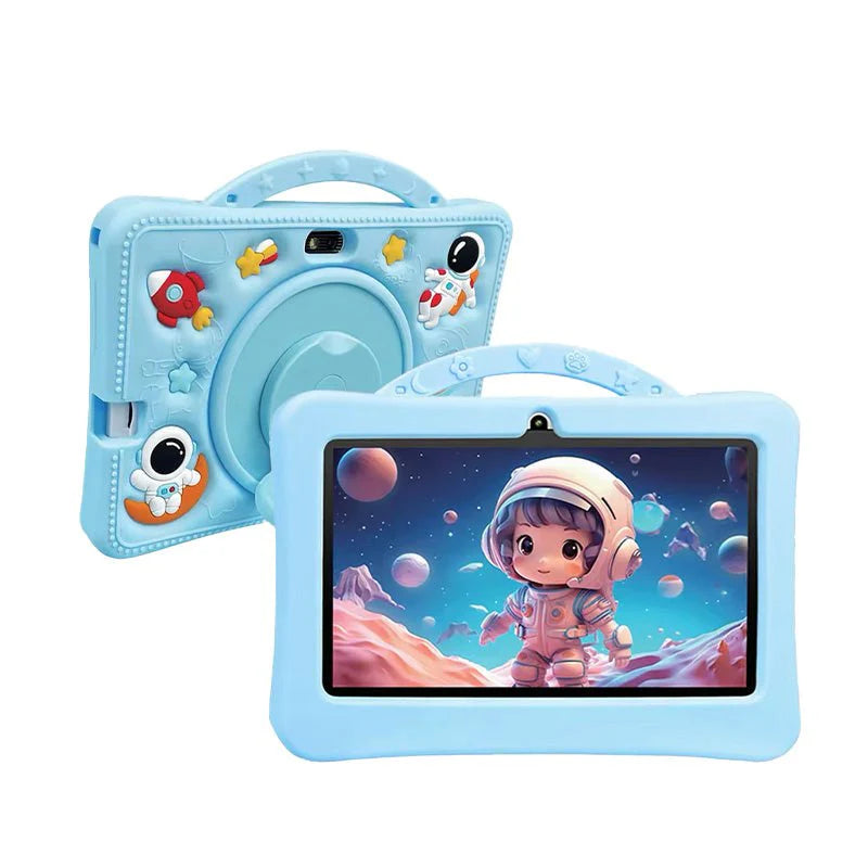 7 Inch Android Kids Learning Tablet - Blue