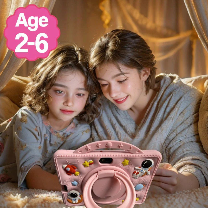 7 Inch Android Kids Learning Tablet - Pink