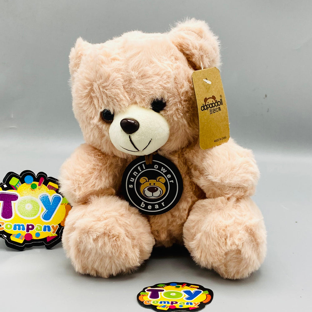 7 Inch Stuff Teddy Bear - Peach