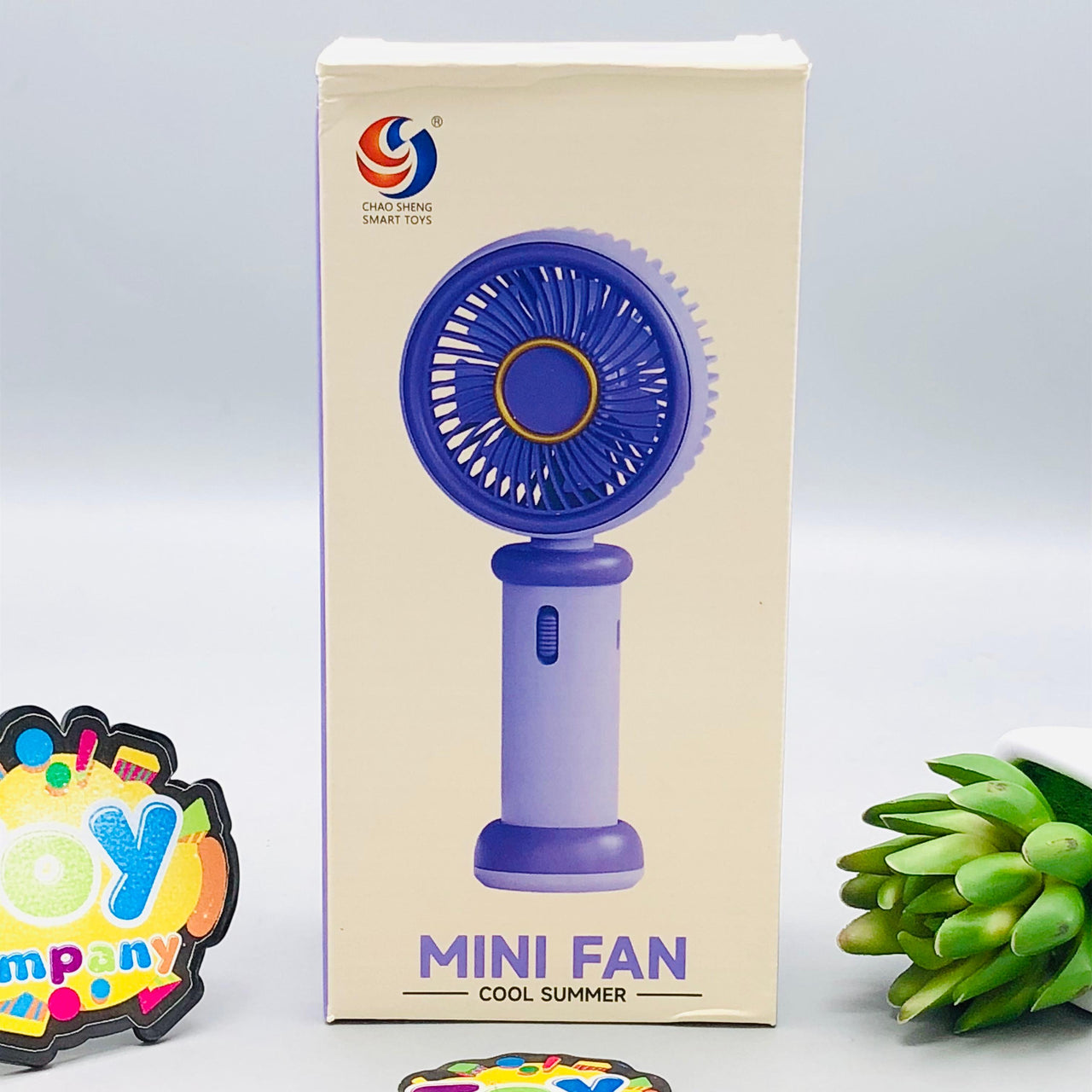 7" Rechargeable Mini Cool Summer Handheld & Tabletop Cooling Fan