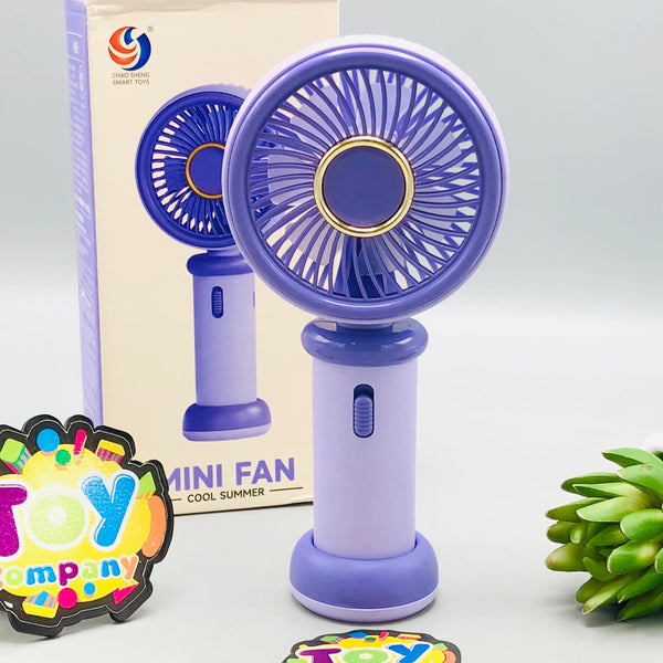 7" Rechargeable Mini Cool Summer Handheld & Tabletop Cooling Fan