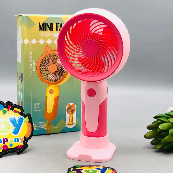7" Rechargeable Three Wind Speed Tabletop Fan