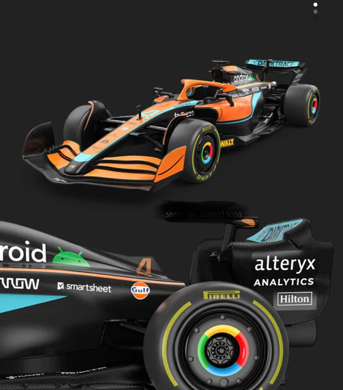 1:24 Diecast McLaren F1 MCL36 Racing Model